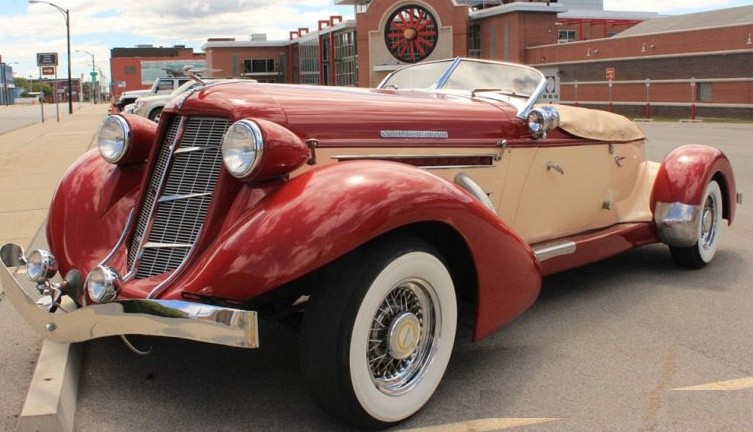 Click to Enlarge-Esc to Close myimgs/ArtDecoCars1910-36/1934 Pierce-Arrow Converable Coupe Buffalo-Transportation.jpg